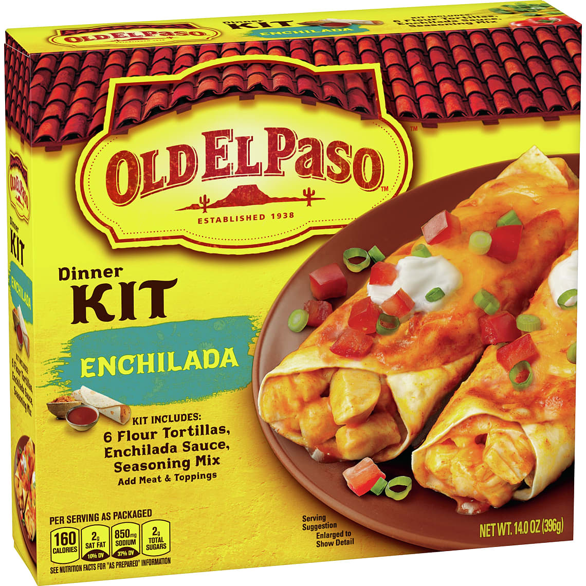 Old El Paso Enchilada Dinner Kit, 14 oz